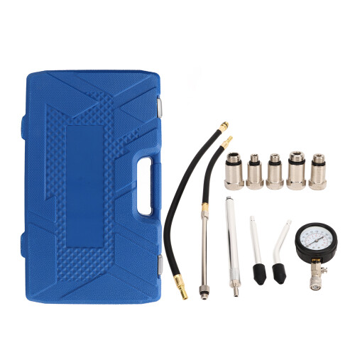 17pcs Cylinder Compression Tester Kit 0‑300PSI