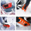 car snow scraper, car windshield ice shovel, multi-function de-icing tool, for small trucks and cars 5