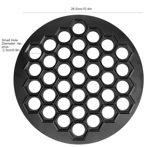 Aluminium Teigtaschenform 26,5 cm Gebäck Ravioli Maker Backform 2