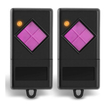 Garagedeur afstandsbediening compatibel met Dickert MAHS433-01 433,92 MHz lineaire code handzender vervangingspakket van 2