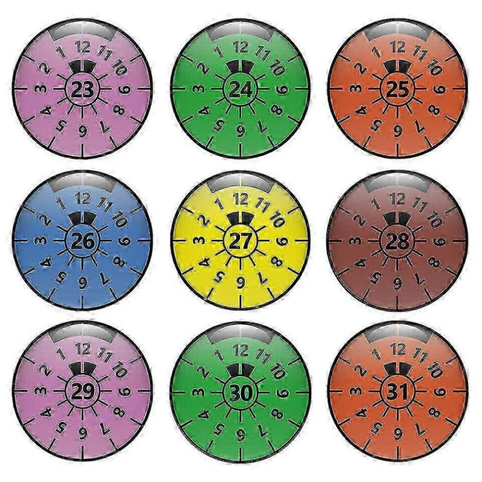 (22)Tuv Certified 3D Gel Sticker License Plate Seals - Gsla Pack Of 2 6477056461422