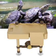 Schwimmende Schildkrötenpier mit Sonnenplattform 60x50cm zum Ausruhen und Baden