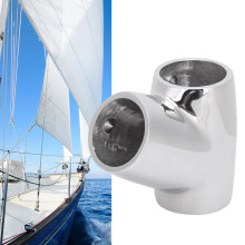 Edelstahl-Schiffsgeländer-T-Stück 60 316er Qualität für Marine-Yachten 22MM