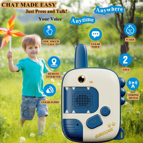 Παιδικό Walkie Talkie - Παιχνίδια για 2 3 4 5 6 ετών Αγόρια Κορίτσια Παιχνίδια Δεινοσαύρ 2