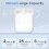 Για Apple Airpods θήκη φόρτισης 1/2 θήκης, ακουστικά Bluetooth, θύρα USB-C, ασύρματο κουτί φόρ 4