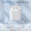 Για Apple Airpods θήκη φόρτισης 1/2 θήκης, ακουστικά Bluetooth, θύρα USB-C, ασύρματο κουτί φόρ 3