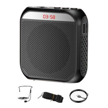 (Black)Voice Amplifier Megaphone Speaker ,Vocal Boost ,Personal Voice Amplifier