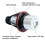 (Azul) 2 lâmpadas LED Angel Eyes Marker compatíveis com E39 E53 E60 E61 E63 E64 E65 E66 E87 525i 530i Xi 545i M5 2