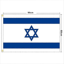 (M 60x90cm) Israel Flag, Israeli National Flags, Israel Garden Flag, Bandera de Israeli Small Yard Flag, Stand with Israel Flag Jewish Flag