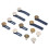 12Pcs Pants Button Extender Detachable Alloy Soft 7