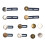12Pcs Pants Button Extender Detachable Alloy Soft 6