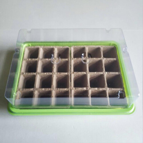 Nursery Box Breathable Water-Saving Plastic Stackable Propagator for Garden Qinhai 2