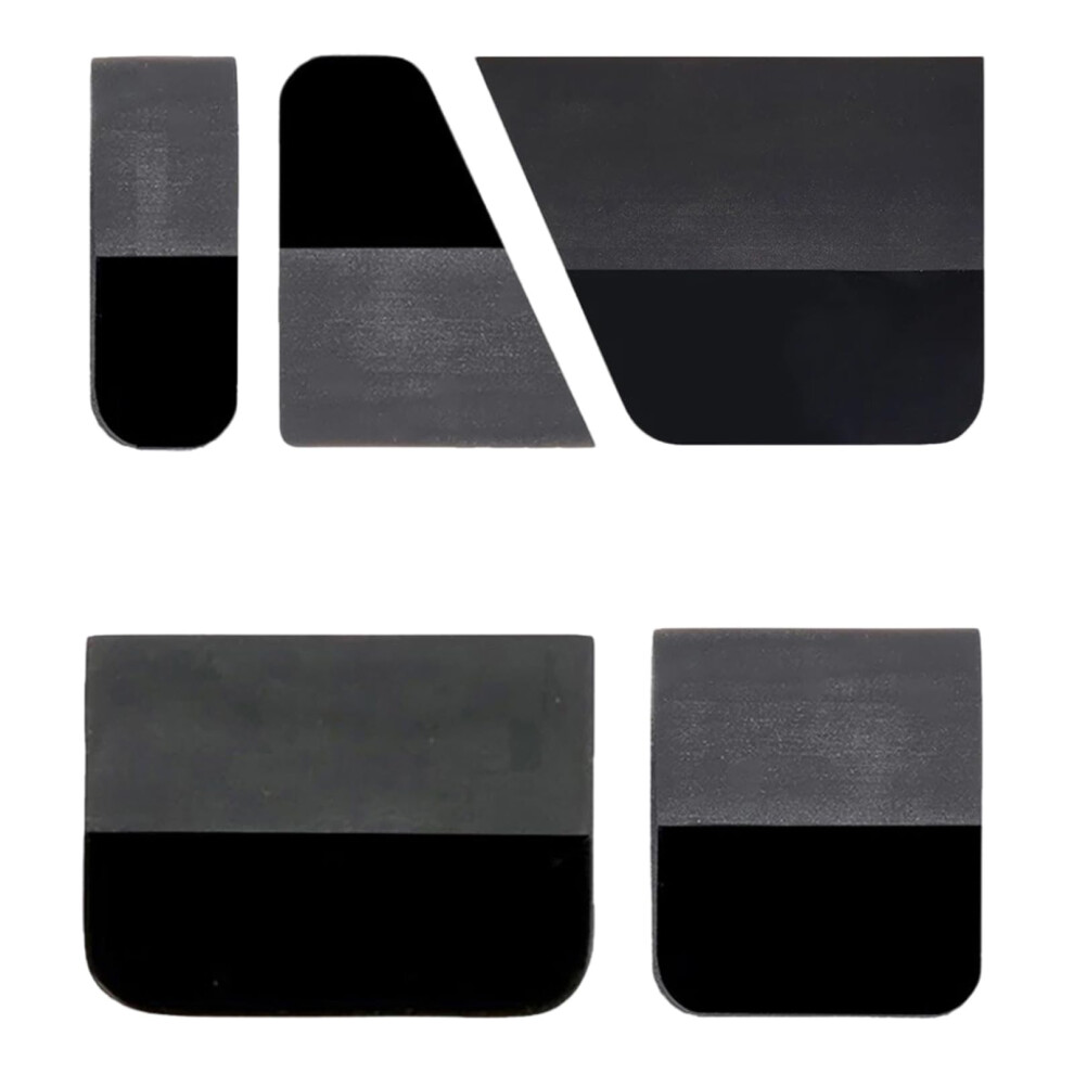 Professional Flexible Scraper Tool For Car Film Application, Durable Plastic, 4-Inch Size, Easy Grip Design 6447073330810