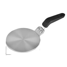 Stainless Steel Heat Distribution Plate, Induction Cooktop Diffuser, 20cm Protective Accessory for Electric Stove Cookware