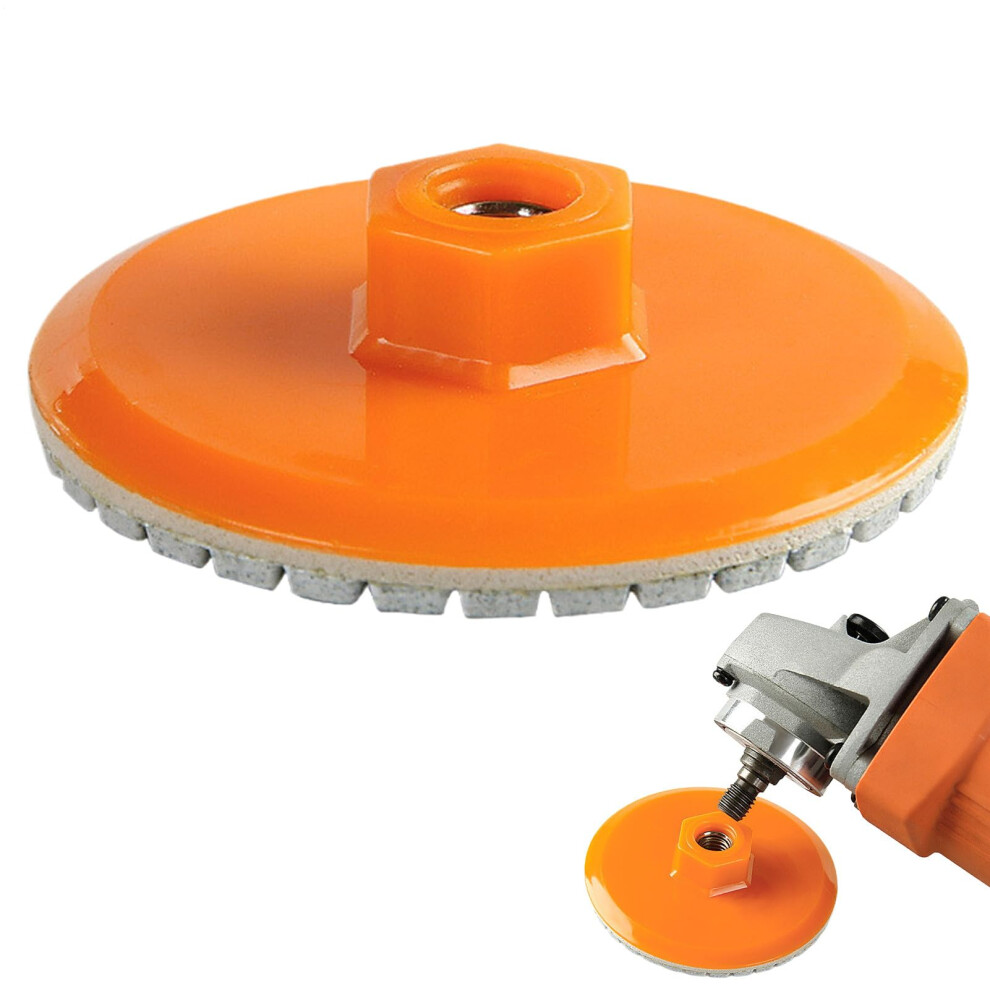 Marmor Trennscheibe Fã¼R Mehrzweck-Winkelschleifer, Trockenpolierpad Fã¼R Fliesen, Granit, Beton, Quarz, Stein 6482260354439