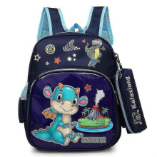 (Blue2) KINZON Cartoon Backpack, School Backpack, Cartoon Schoolbag With Detachable Matching Pencil Case, Large