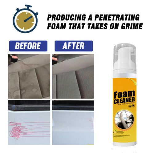 Multifunctional Foam Cleaner for Car Interior 2