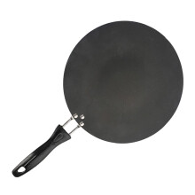 Non-Stick Saucepan Griddle Pan 10-Inch Iron Crepe Pan for Pancakes, Eggs, and Omelettes Compatible with Gas Cookers