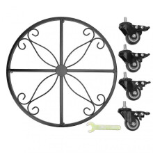 Plant Stand Removable Heavy Duty Potted Plant Stands with Wheels for Indoor Outdoor Pot