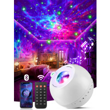 (Blanc) PIKOY Projecteur Galaxy Cadeaux pour adolescentes Cadeaux pour adolescents Cadeaux pour femmes Cadeaux de Noël Décorations de Noël V