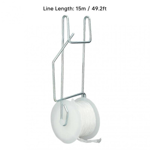 6PCS Tomato Support Hooks Greenhouse Tomato Roller Hooks Set Support Kit for Tomato Cherry 15 Meter Line 2