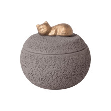 Pet Ashes Urn for Dogs, 4.53x5.12 Inches Dog Cremation Box, Elegant Memorial Keepsake Container, Strong Durable Design
