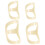 4pcs Fixed Trigger Finger Splints Home Finger Corrector Splints Reusable Finger Braces 17