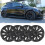 4PCS 20in Wheel Hub Cap Matte Black Personalized 11