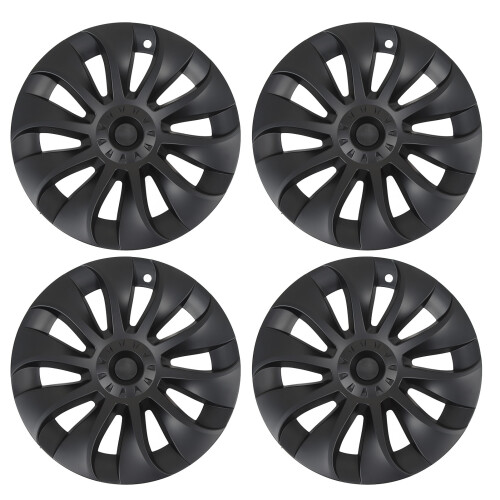 4PCS 20in Wheel Hub Cap Matte Black Personalized