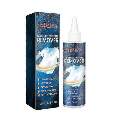 Clothes Print Remover Fabric Print Remover,Pattern Remover,Letter Cleaning Remover