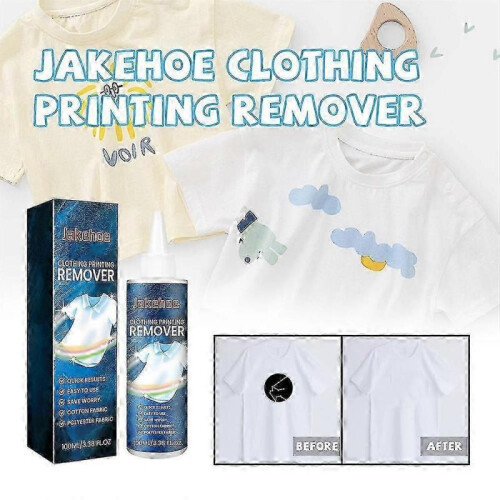 Clothes Print Remover Fabric Print Remover,Pattern Remover,Letter Cleaning Remover 2