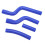 Radiator Silicone Hose Silicone High Temp 8