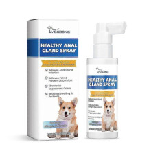 Dog anal glands to remove odor spray, gentle ingredients, fresh and clean after-treatment care