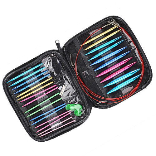 1 Set Interchangeable 13 Sizes Circular Knitting 2