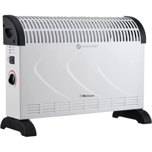 Belaco 2000W Electric Portable Convector Heater White 1