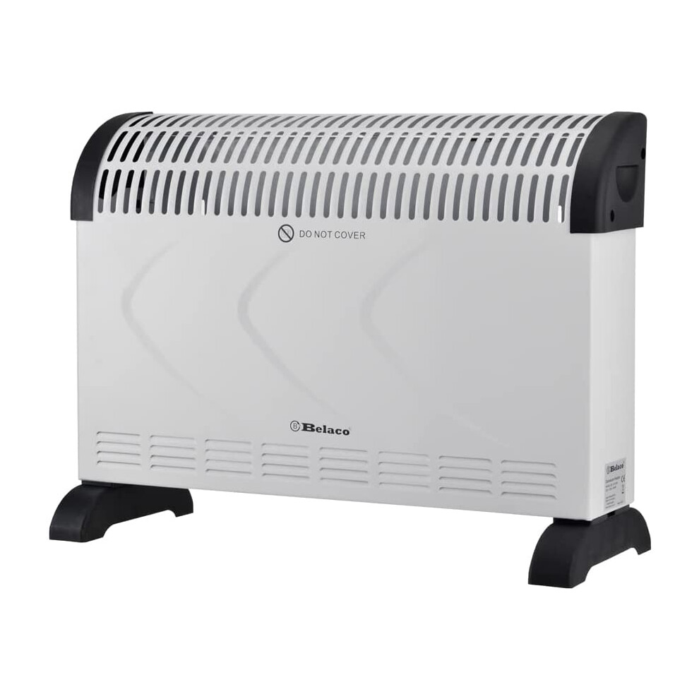 Belaco 2000W Electric Portable Convector Heater White