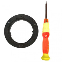 (B) Lens Bayonets Ring Professional Rust-proof Repair Parts Digital Camera Lens Mount Ring Replacement for Nikon 18-55 18-105 18-135 55-200_da