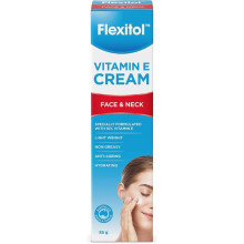 Flexitol Vitamin E Face & Neck Moisturizer 85g | Deep Hydration & Nourishing Cream for Dry, Sensitive Skin