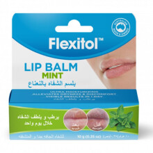 Flexitol Mint Lip Balm 10g | Intensive Moisturising Lip Balm for Chapped, Dry & Cracked Lips