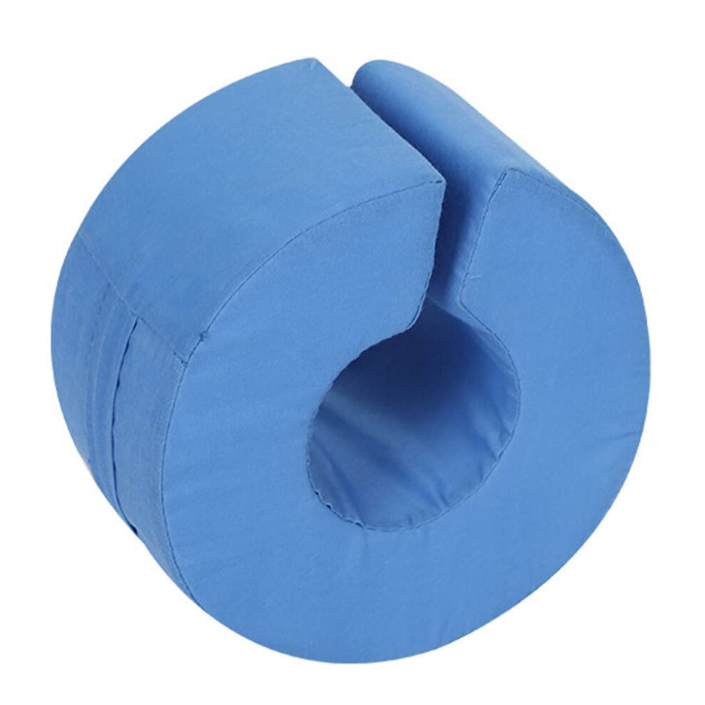 Blue Heel Pillows Bedsore Heel Protector Cushions For Pressure Sores Foot Ankle Support In Soft Foam Design