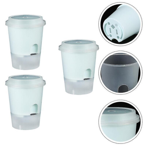 3set Automatic Water-absorbing Flowerpot 2