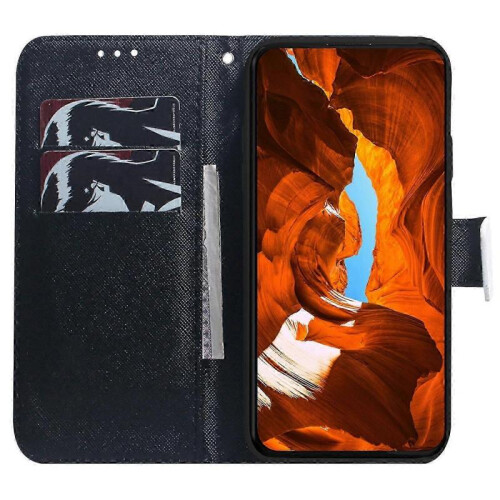(Don t Touch) For Honor X6b 4G Leather Wallet Case with Pattern Print 1