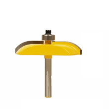 1/4" Shank Raised Panel Router Bit 2-1/2" Diameter Woodworking Cutter for Door Cove Joinery Tools