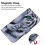 (Tiger) For Honor X6b 4G Leather Wallet Case with Pattern Print 4