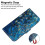 (Apricot Flowers) For Honor X6b 4G Leather Wallet Case with Pattern Print 4