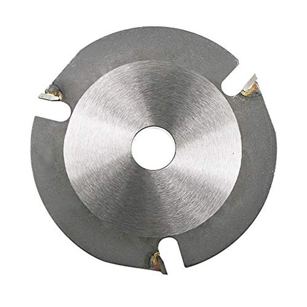 Grinder Wood Cutting Blade Disc, 115Mm Carbide Carving Discs For Angle Grinder, 3 Tooth Design, Durable Cutting Tool 6038364049834