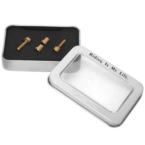 4PCS RISK Titanium Alloy M5*18 Stem Screws Set for 1