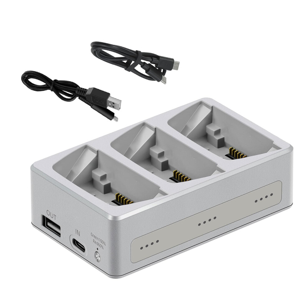 Efficient Triple Battery Charging Hub With Real-Time Monitoring And Multiple Safety Features For Drone Batteries 6482260355795