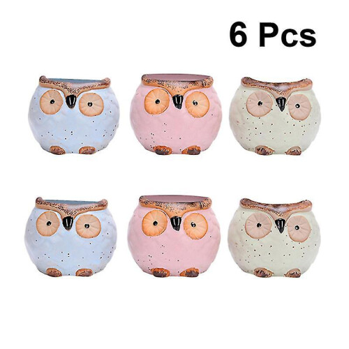 6pcs Fashion Ceramic Flower Pot 1