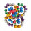 60pcs 20 Single Sided Cubes Multi Sided Fixed Cubes 2